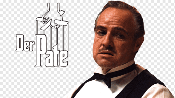 Крестный отец на белом фоне