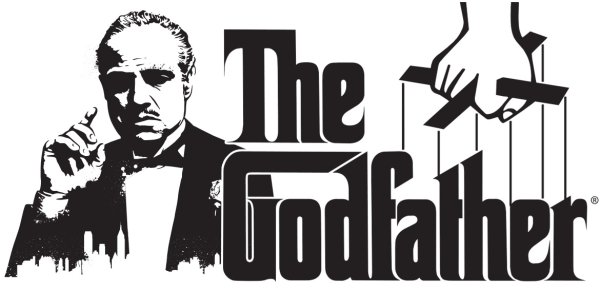 Дон Корлеоне черно белый