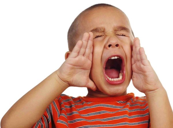 Громко кричит