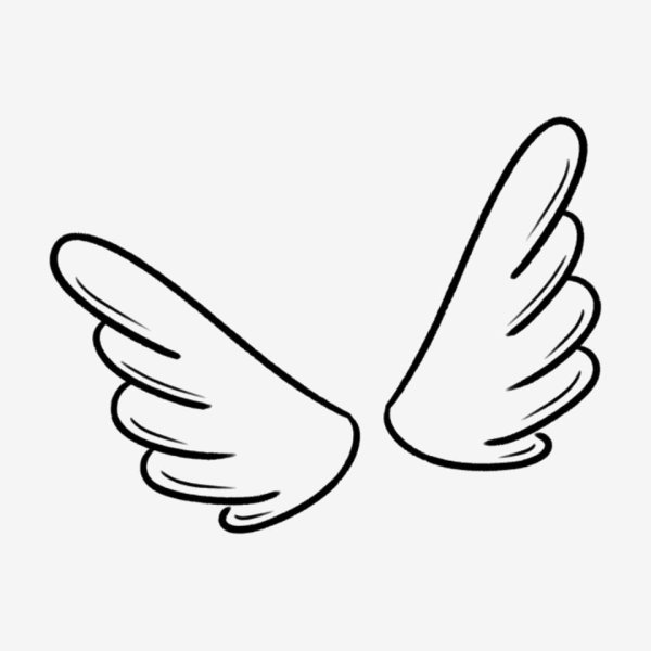 Мультяшные крылышки