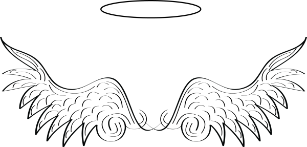 Крылья ангела вектор