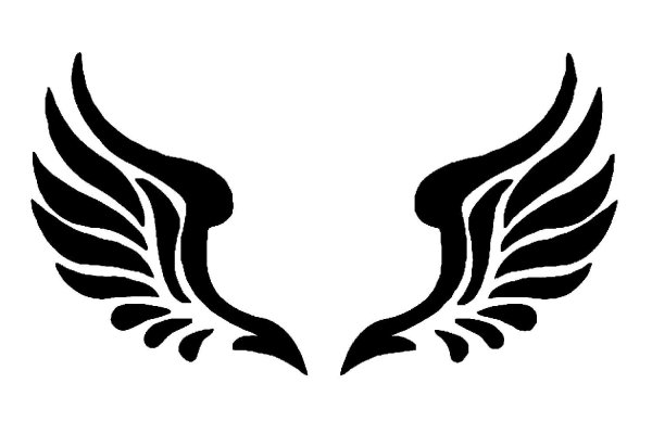 Крылья силуэт