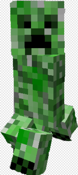 КРИПЕР на белом фоне