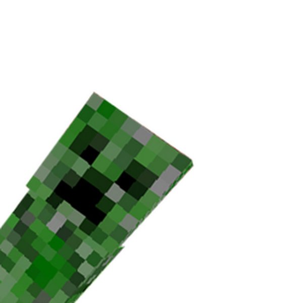 КРИПЕР без фона для фотошопа