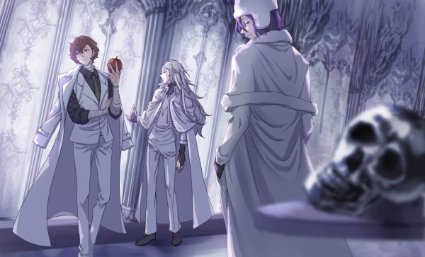 Великий из бродячих псов Шибусава и Федор