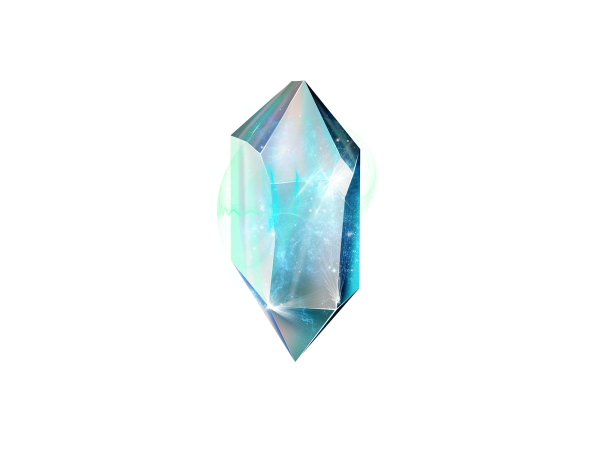 Кристалл без фона
