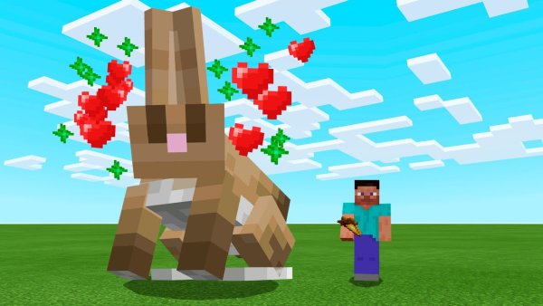 Кролик из МАЙНКРАФТА