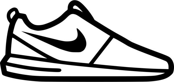 Силуэт кроссовок