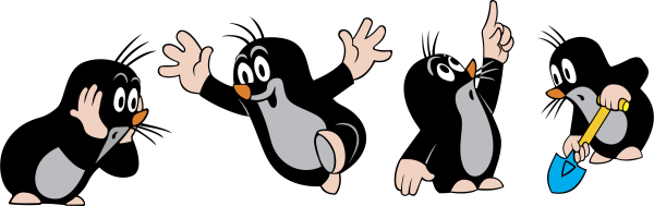 Кротик мультфильм герои