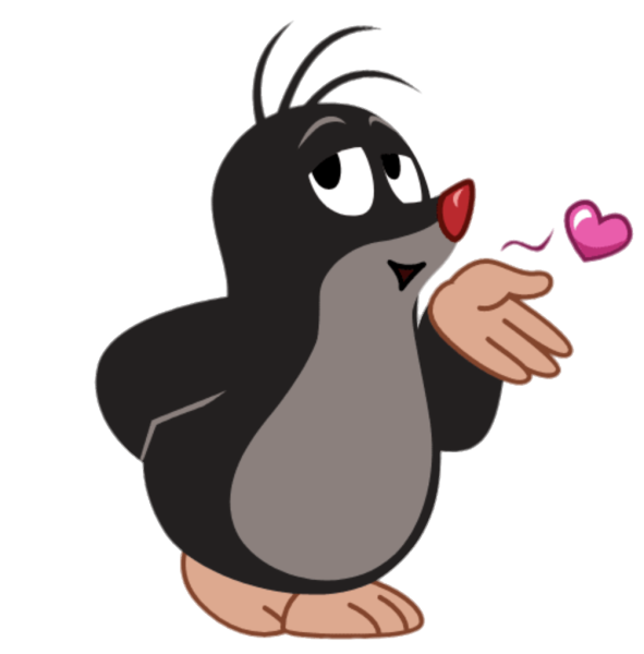 Крот Стикеры телеграмм