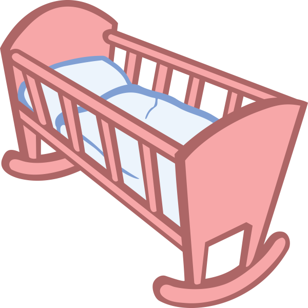 Детская кроватка рисунок