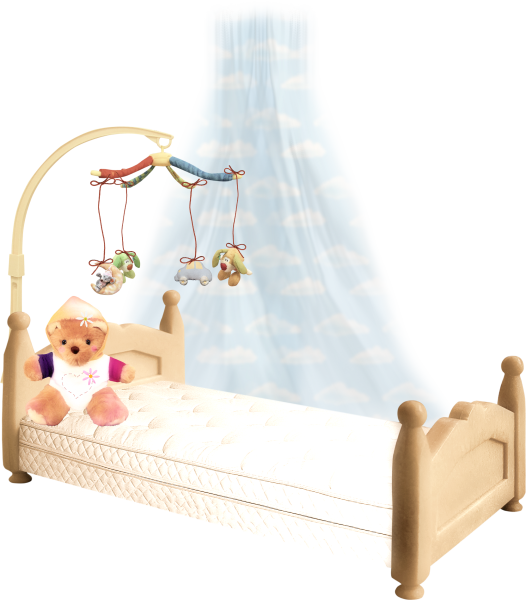 Прозрачные детские кроватки