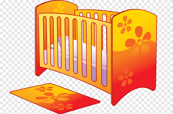 Иллюстрация детские кроватки