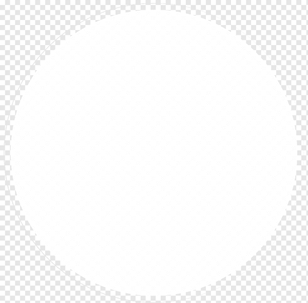 Белая окружность на прозрачном фоне