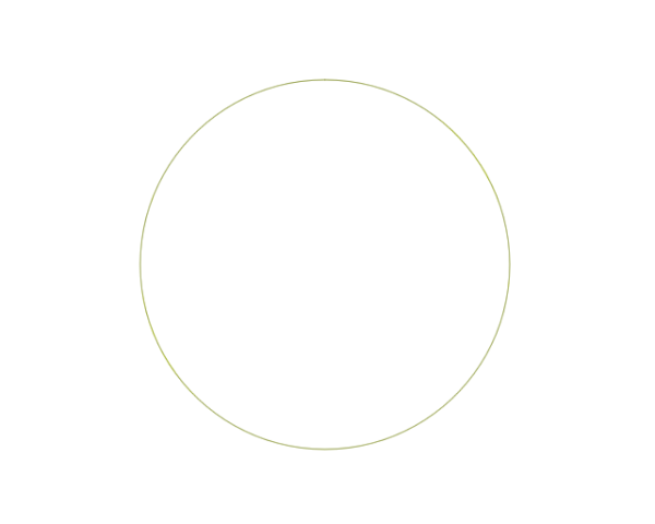 Белый круг без фона