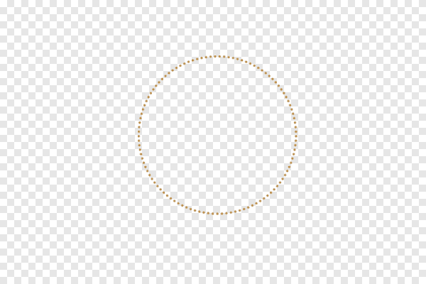 Белая окружность без фона