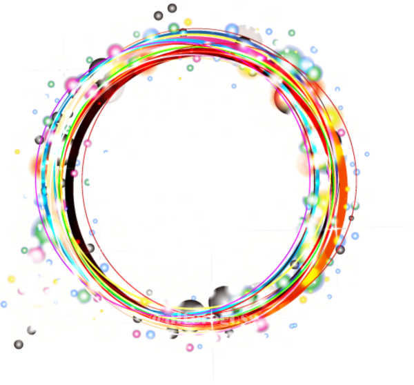 Круглая рамка