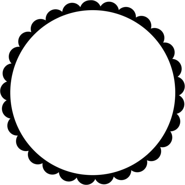 Круглая рамка