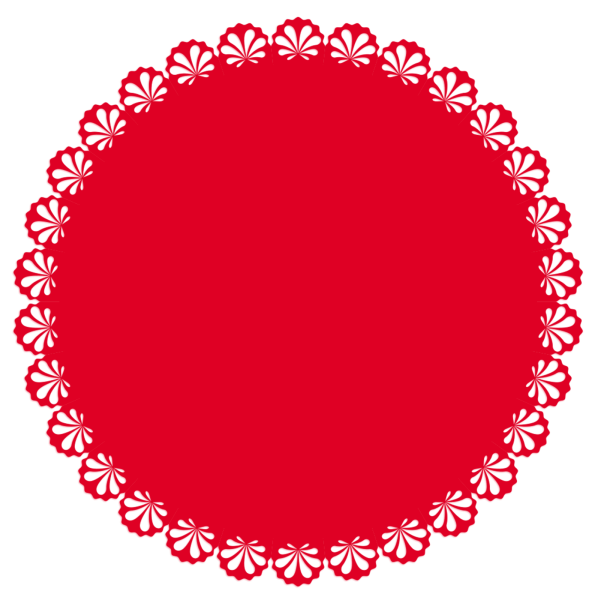 Круглый узор