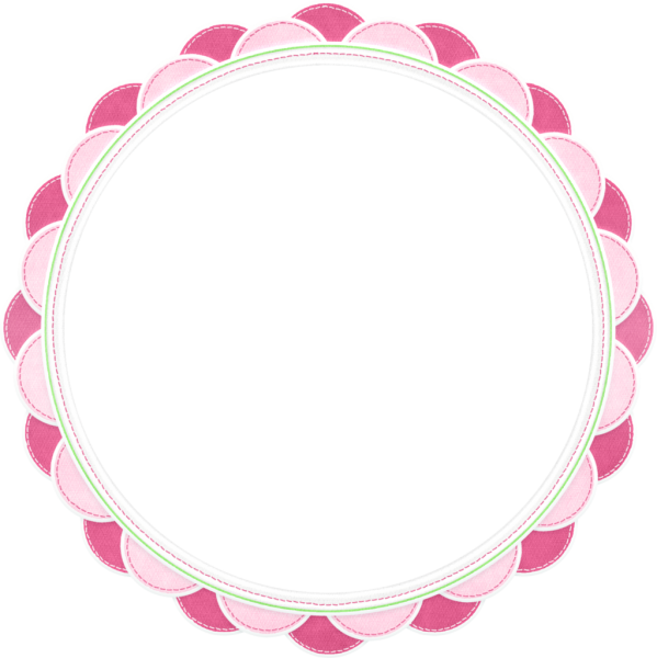 Круглая рамка