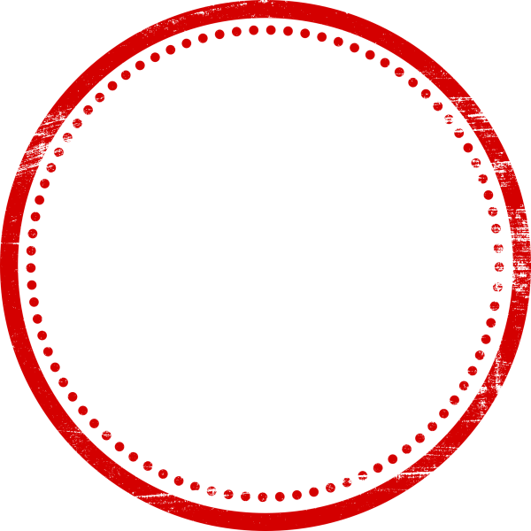 Круглый штамп