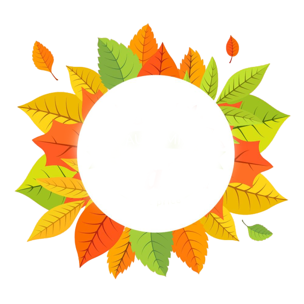 Листья по кругу