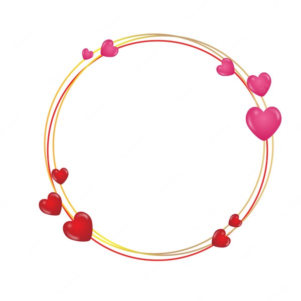 Сердечко в круге