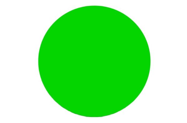 Зеленый круг