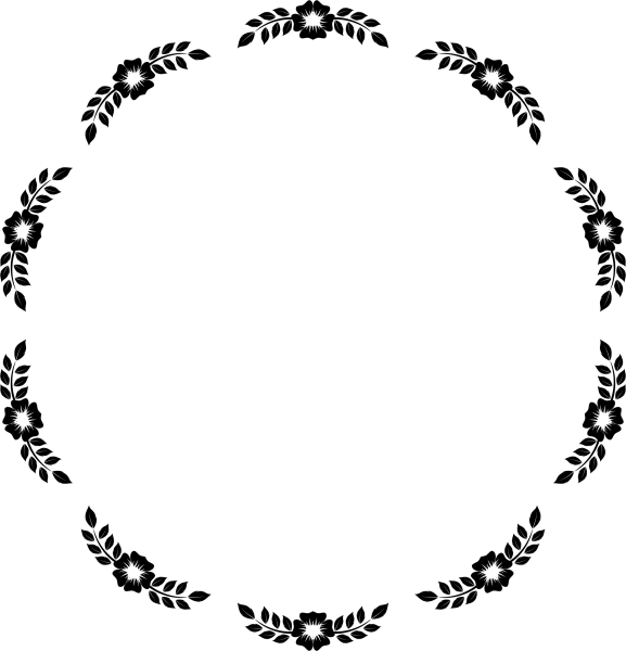 Узор в круге