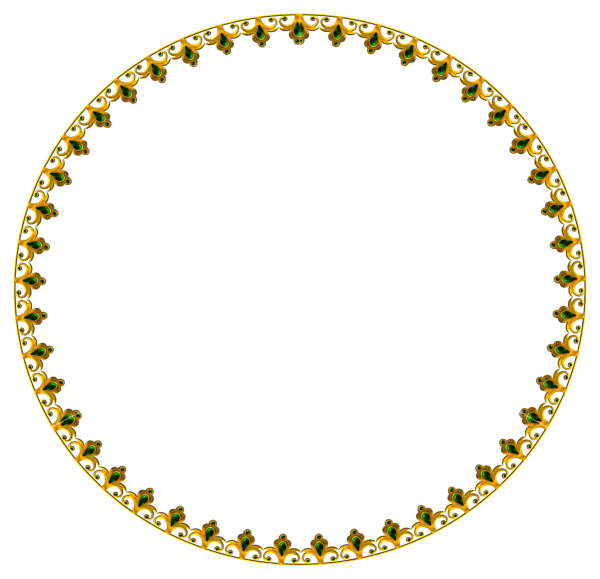 Круглая рамка для фотошопа