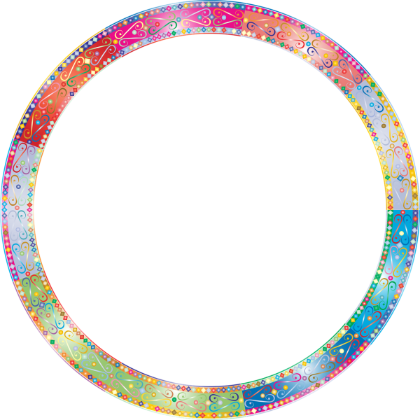 Круглый фон для надписи