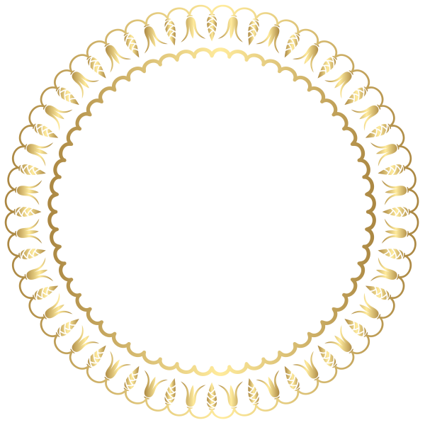 Круглая рамка прозрачная