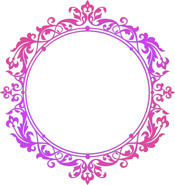 Круглая Векторная рамка