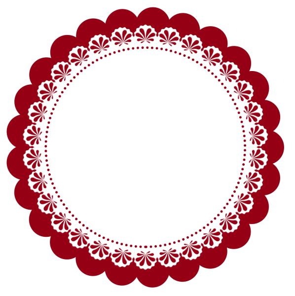 Круглая рамка для надписи