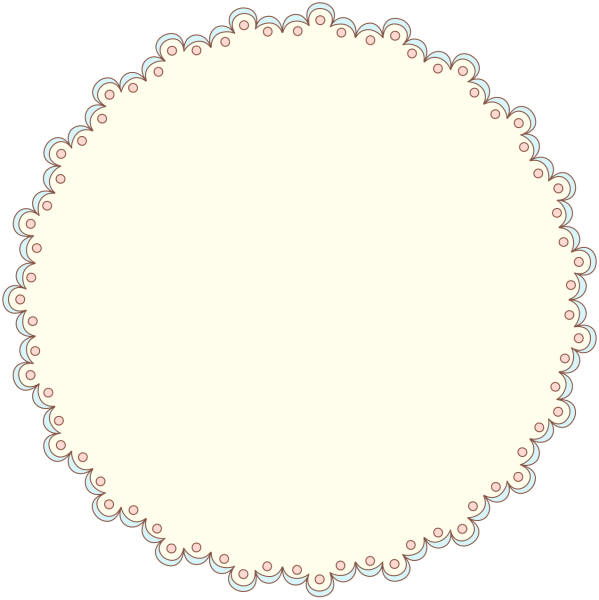 Кружевная рамка для надписи