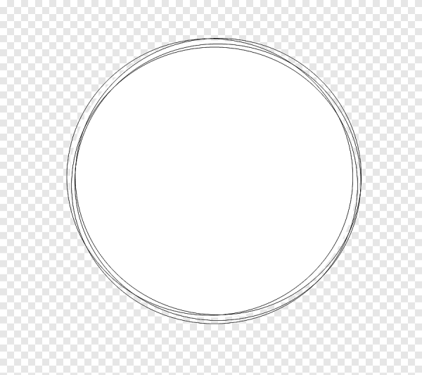 Белая круглая рамка для фотошопа