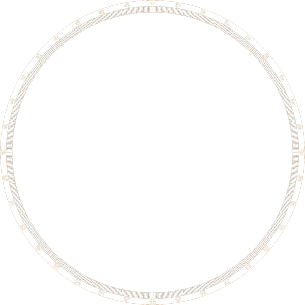 Белая окружность на прозрачном фоне