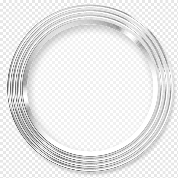 Круглая металлическая рамка