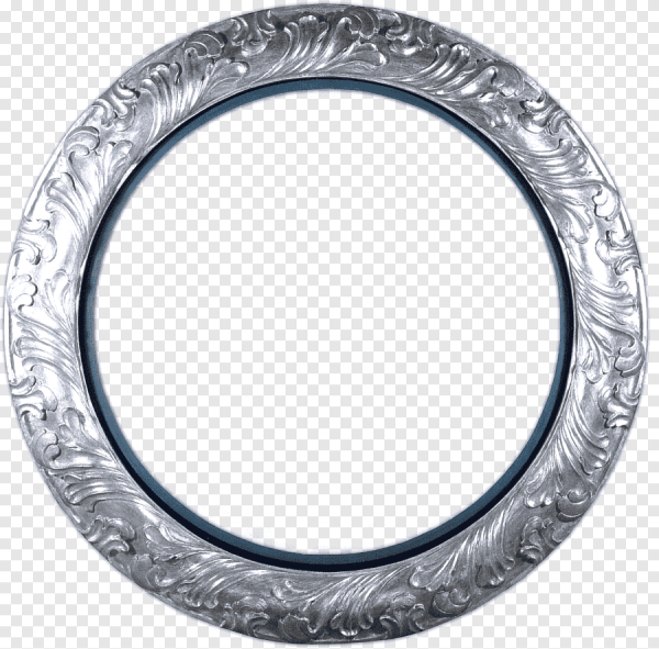 Круглая металлическая рамка