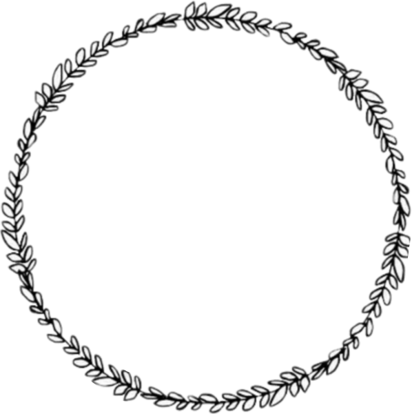 Круглый орнамент линии