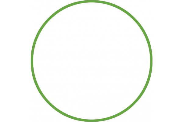 Обруч стальной гимнастический 750мм 750гр.