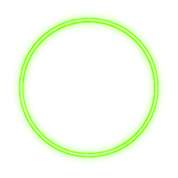 Зеленый кружок без фона