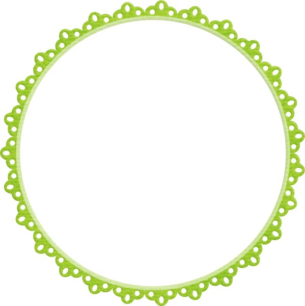 Круглая рамка на прозрачном фоне