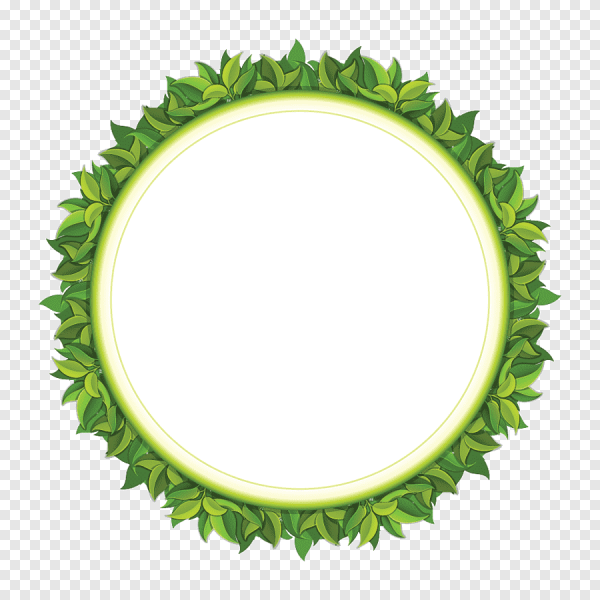 Необычная круглая рамка