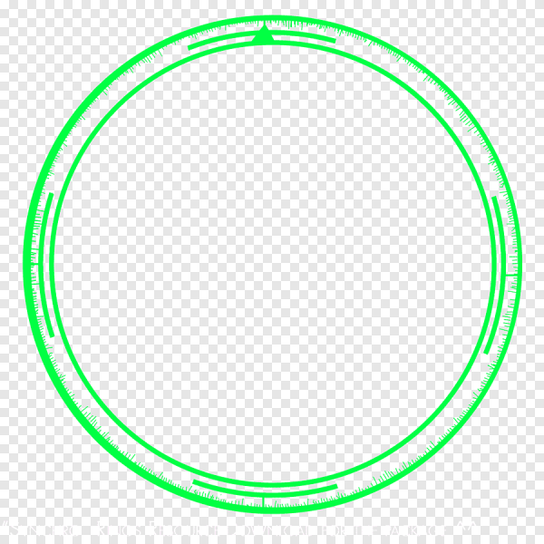 Кружок зеленый для фотошопа