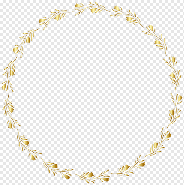 Рамка круглая тонкая