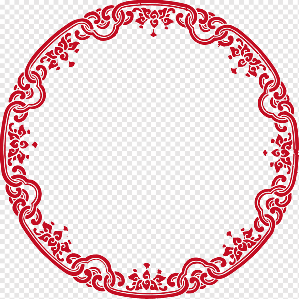 Круглый орнамент