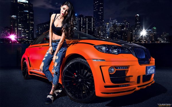 Крутые Тачки с девушками