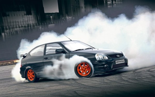 Lada Priora дрифт