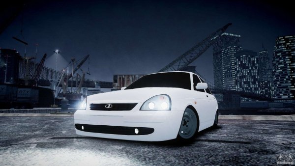 Лада Приора в ГТА 4 заниженная